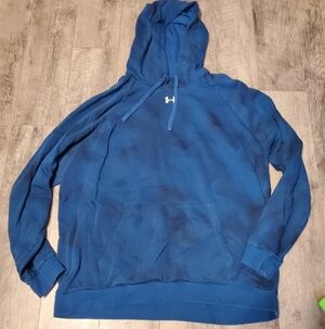 Blue Tie Dye Under Armour Hoodie 3xl